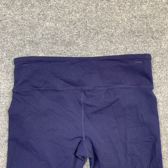 Alo Yoga Leggings Womens S Small Black Navy Goddess Ruched Legs High Waist - Picture 10 of 12